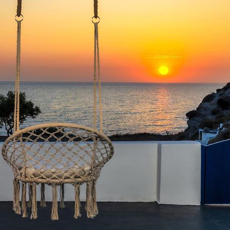 Peaceful Seafront Retreat In Santorini -Sonus Mare Beach Houses Βούρβουλος Εξωτερικό φωτογραφία