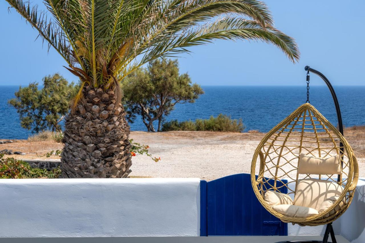 Peaceful Seafront Retreat In Santorini -Sonus Mare Beach Houses Βούρβουλος Εξωτερικό φωτογραφία