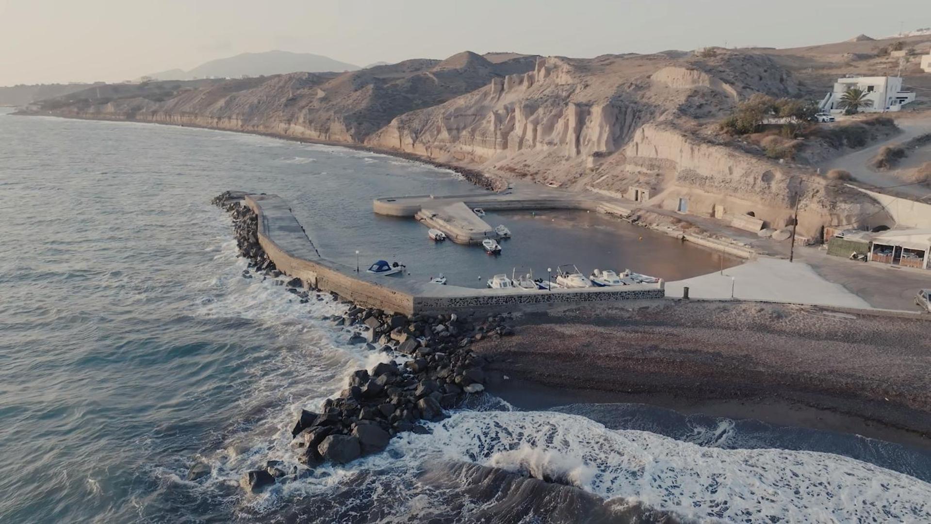 Peaceful Seafront Retreat In Santorini -Sonus Mare Beach Houses Βούρβουλος Εξωτερικό φωτογραφία